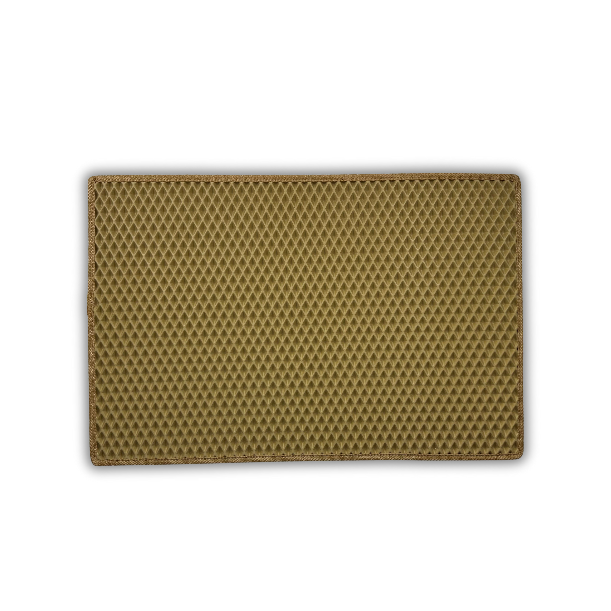 Schuhmatte Diamond Beige – nach Maß gefertigt